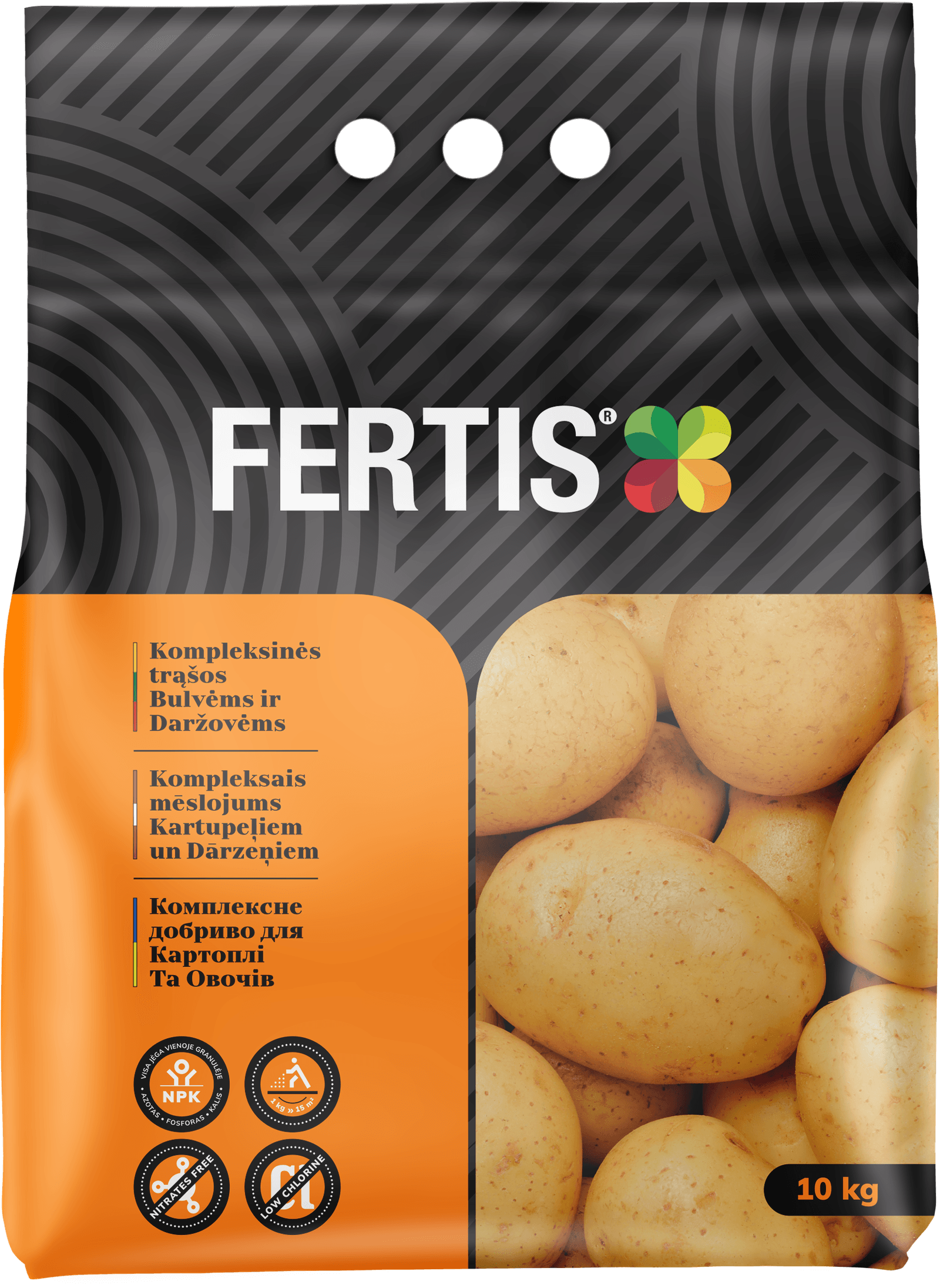 Kompleksinės trąšos Bulvėms ir daržovėms FERTIS, 10kg