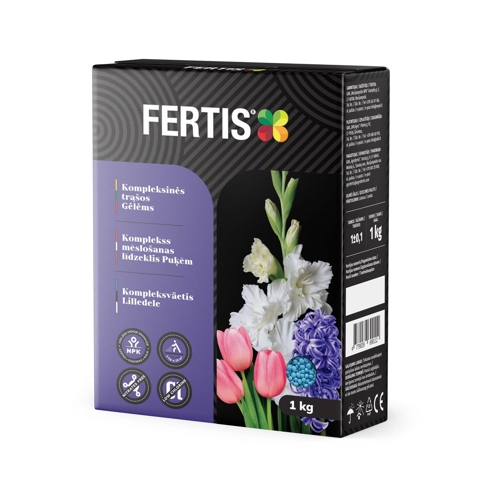 Kompleksinės trąšos Gėlėms FERTIS, 1kg