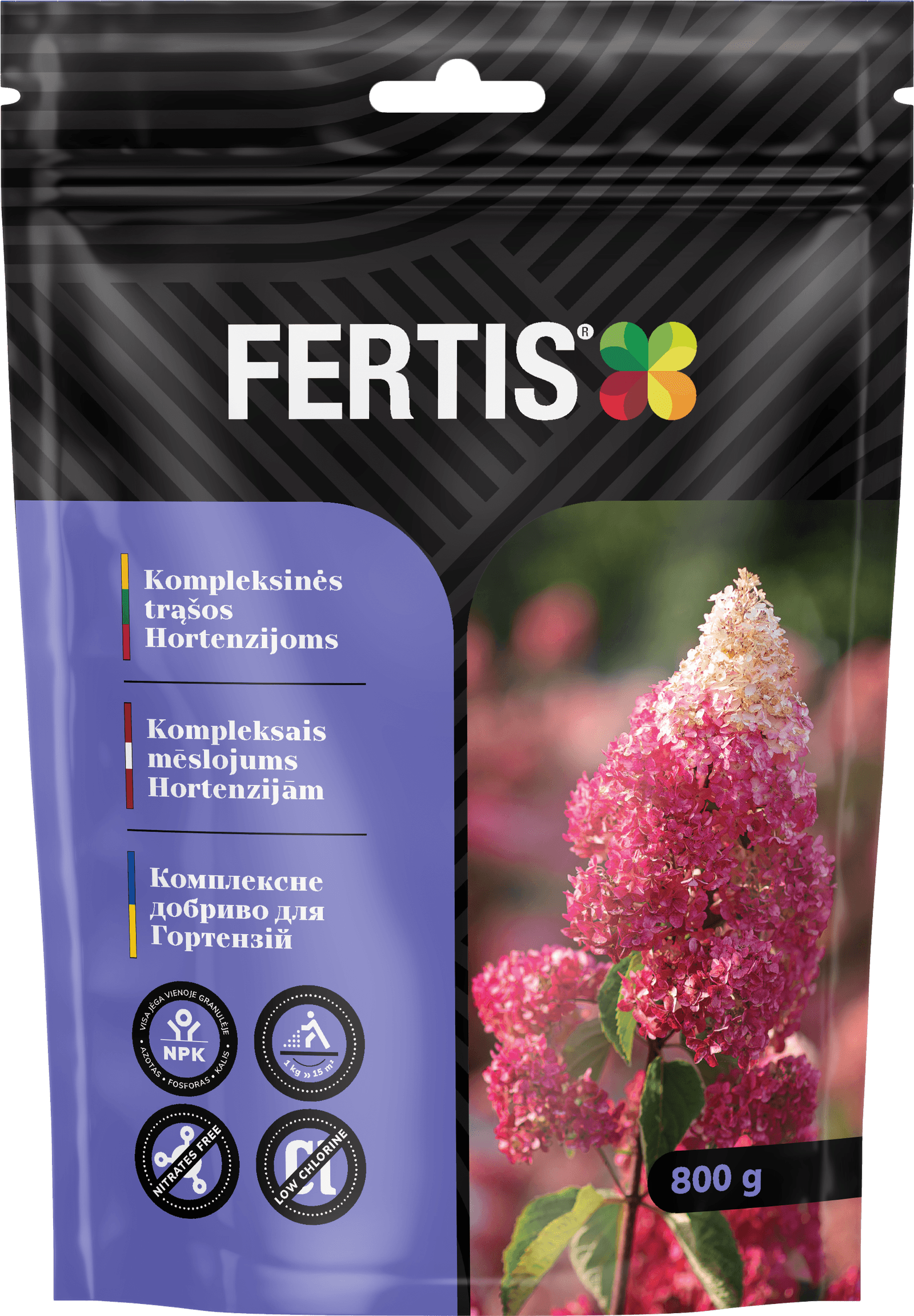 Kompleksinės trąšos Hortenzijoms FERTIS , 800g