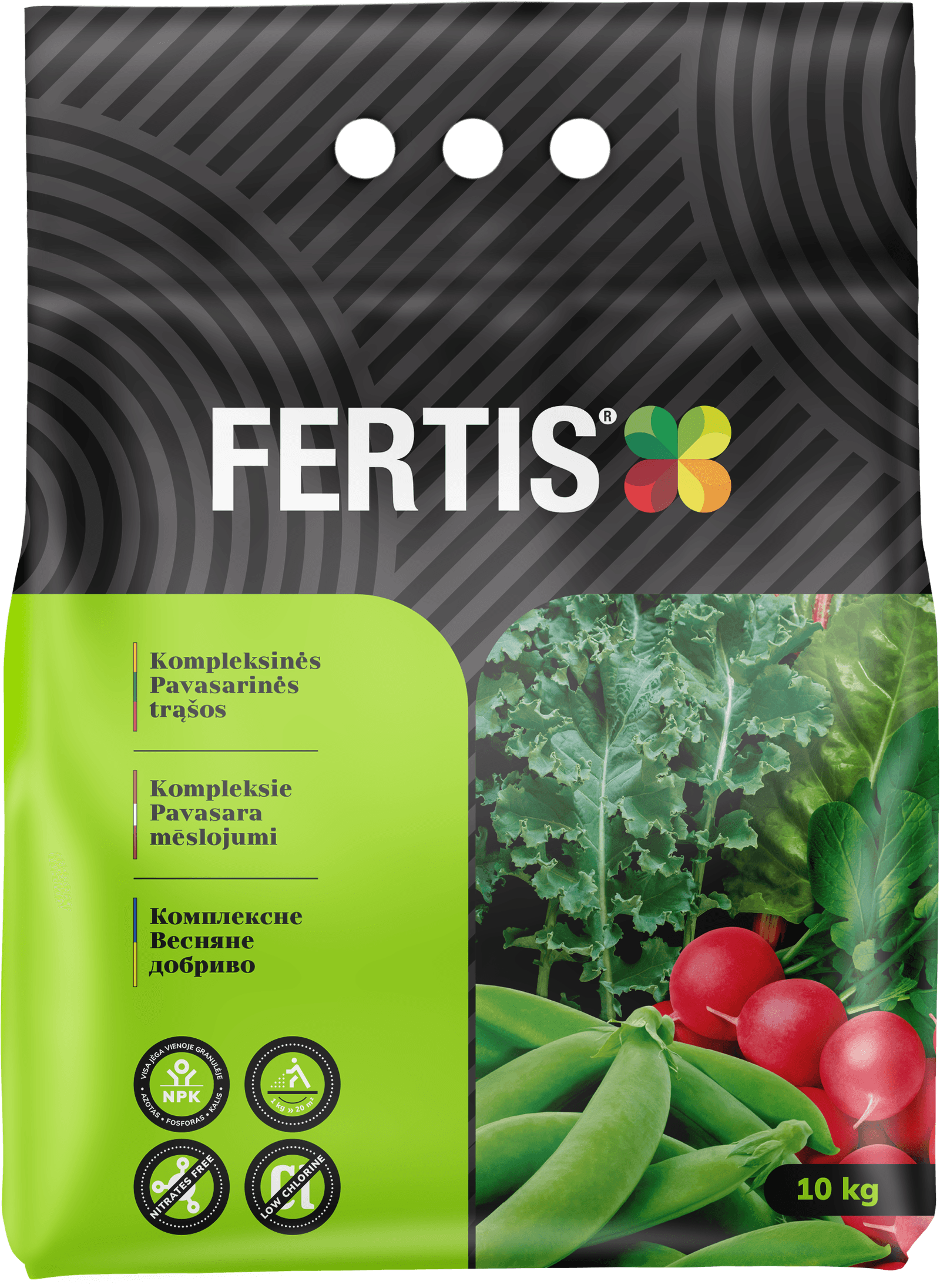 Kompleksinės Pavasarinės trąšos   FERTIS , 10kg