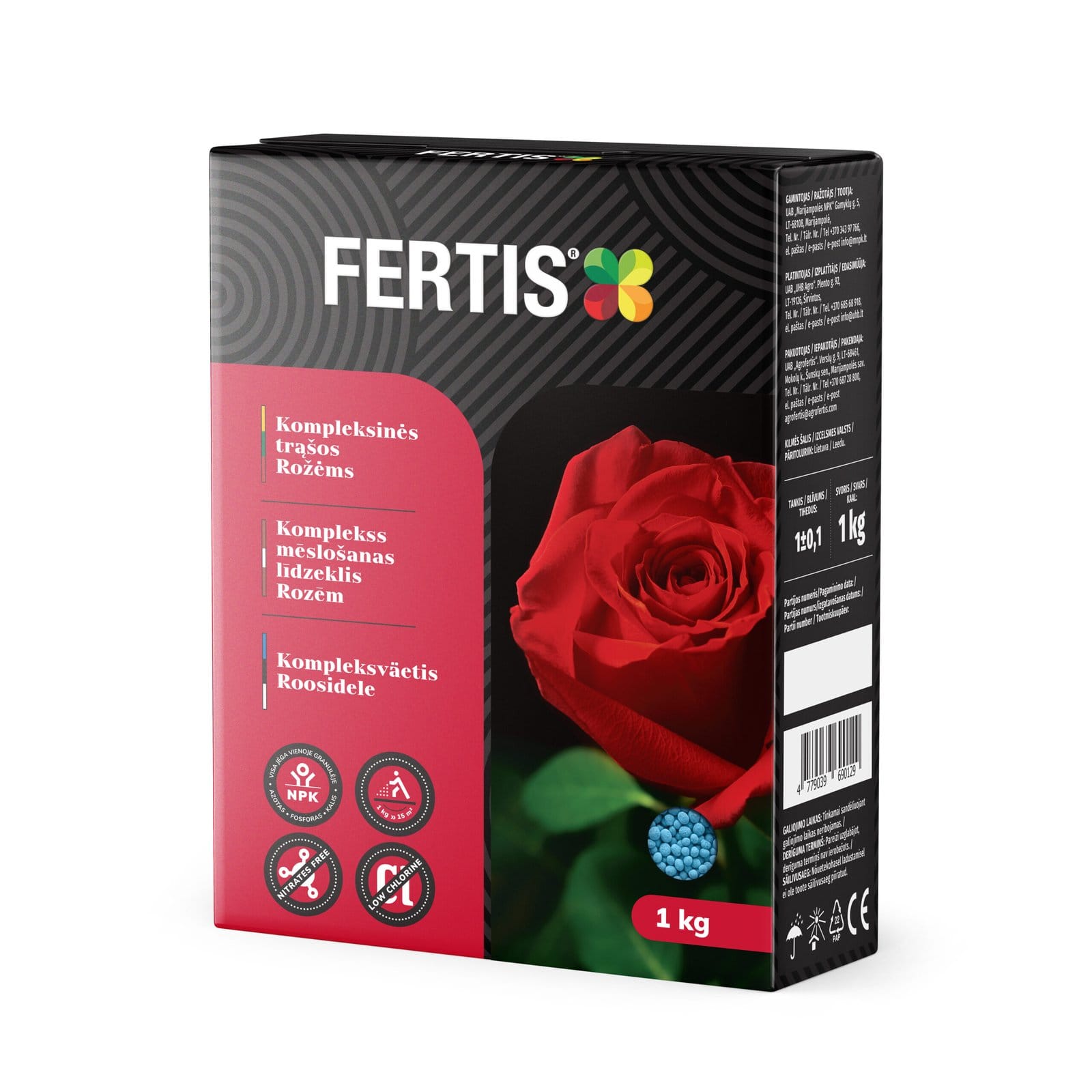 Kompleksinės trąšos Rožėms FERTIS, 1kg