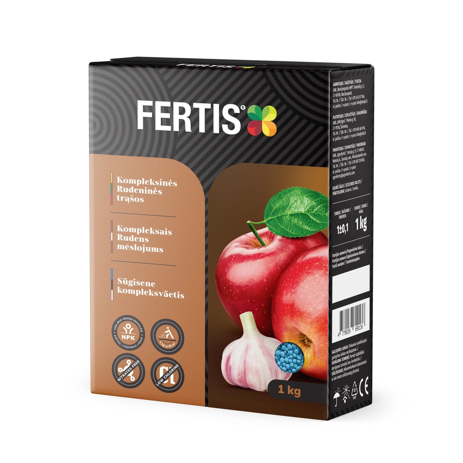 Kompleksinės Rudeninės  trąšos FERTIS, 1kg