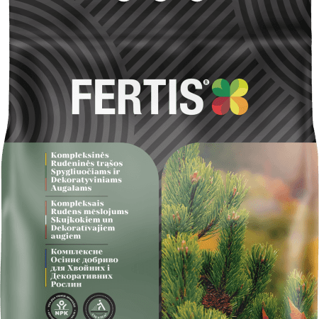 Kompleksinės Rudeninės trąšos spygliuočiams ir dekoratyviniams augalams FERTIS, 10kg