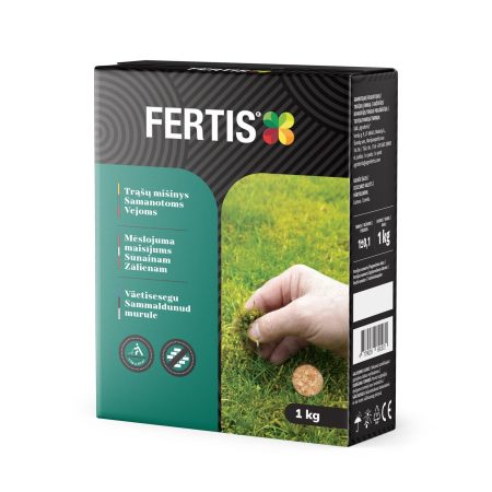 Trąšų mišinys Samanotoms Vejoms FERTIS, 1kg