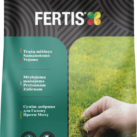 Trąšų mišinys Samanotoms Vejoms FERTIS, 20kg