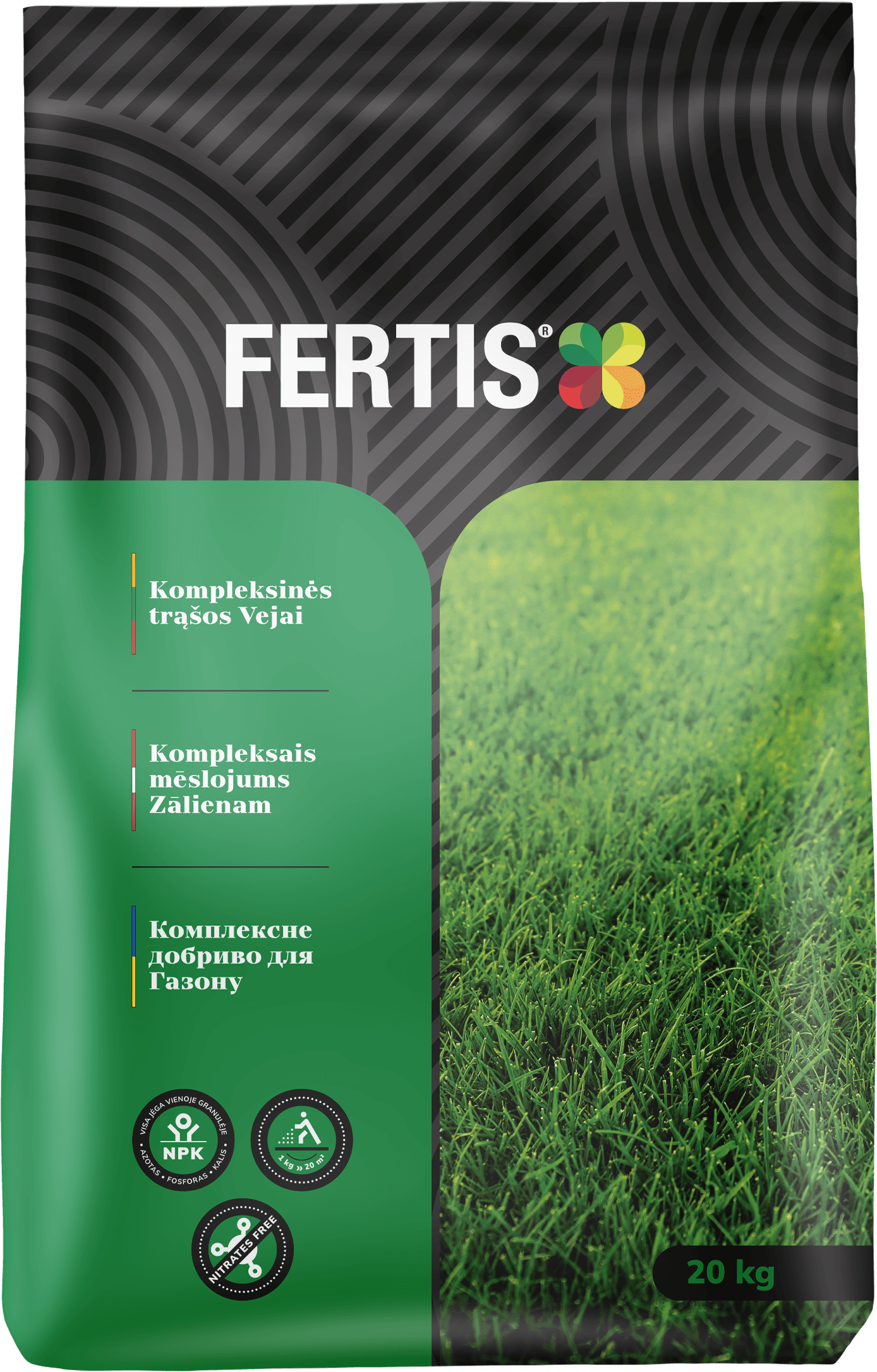 Kompleksinės trąšos Vejai FERTIS, 20kg
