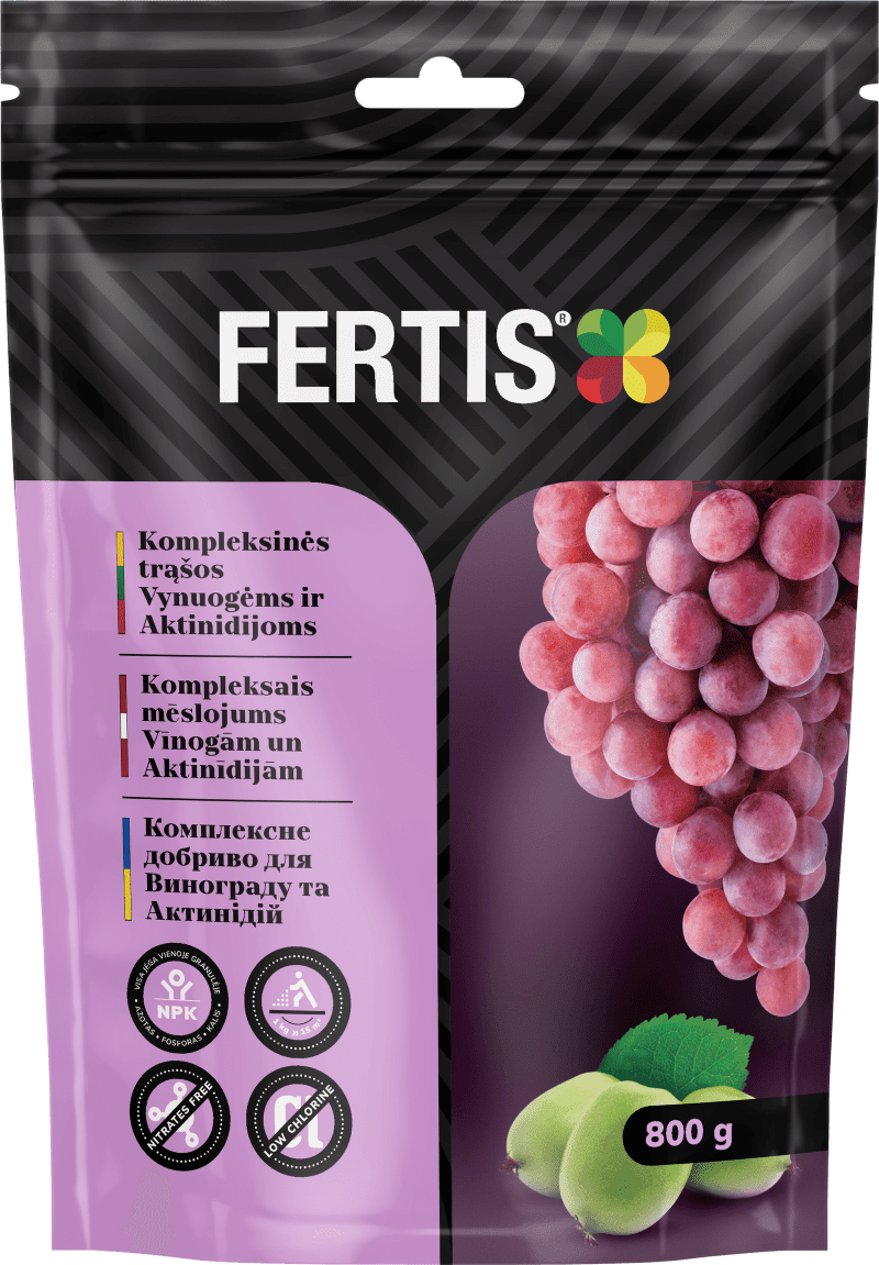 Kompleksinės trąšos Vynuogėms ir aktinidijoms  FERTIS, 800g