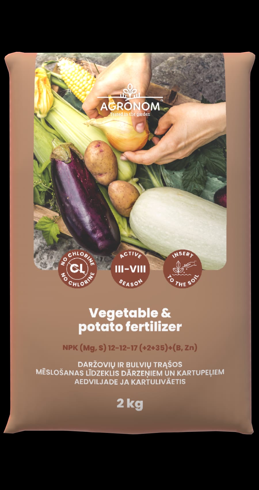 AGRONOM DARŽOVIŲ IR BULVIŲ TRĄŠOS 2 KG