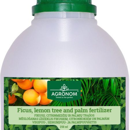 AGRONOM FIKUSŲ, CITRINMEDŽIŲ IR PALMIŲ TRĄŠOS 0,25 L