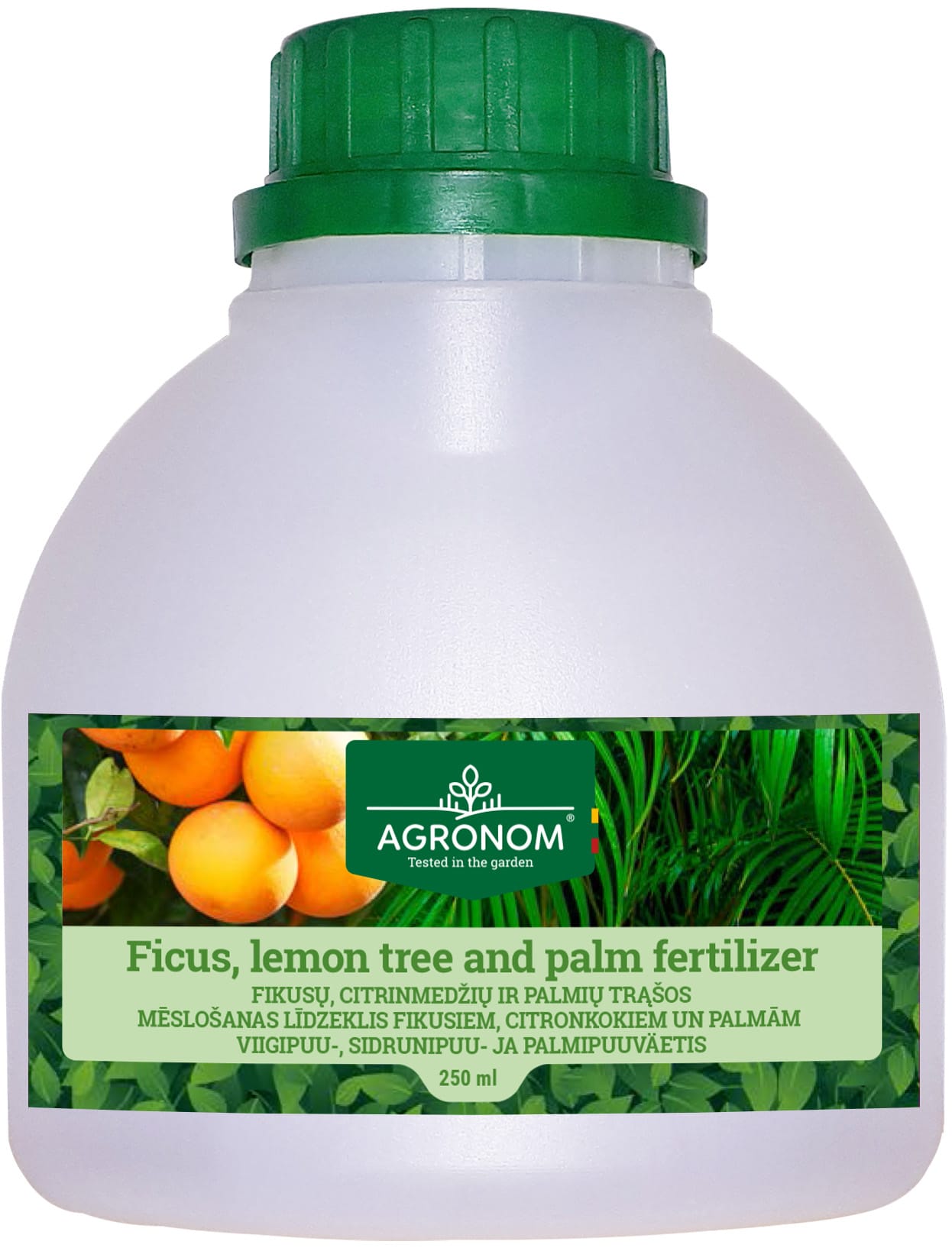 AGRONOM FIKUSŲ, CITRINMEDŽIŲ IR PALMIŲ TRĄŠOS 0,25 L