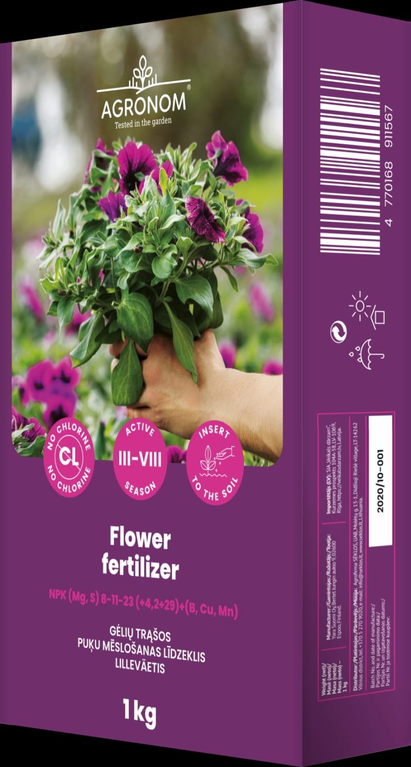 AGRONOM GĖLIŲ TRĄŠOS 1 KG