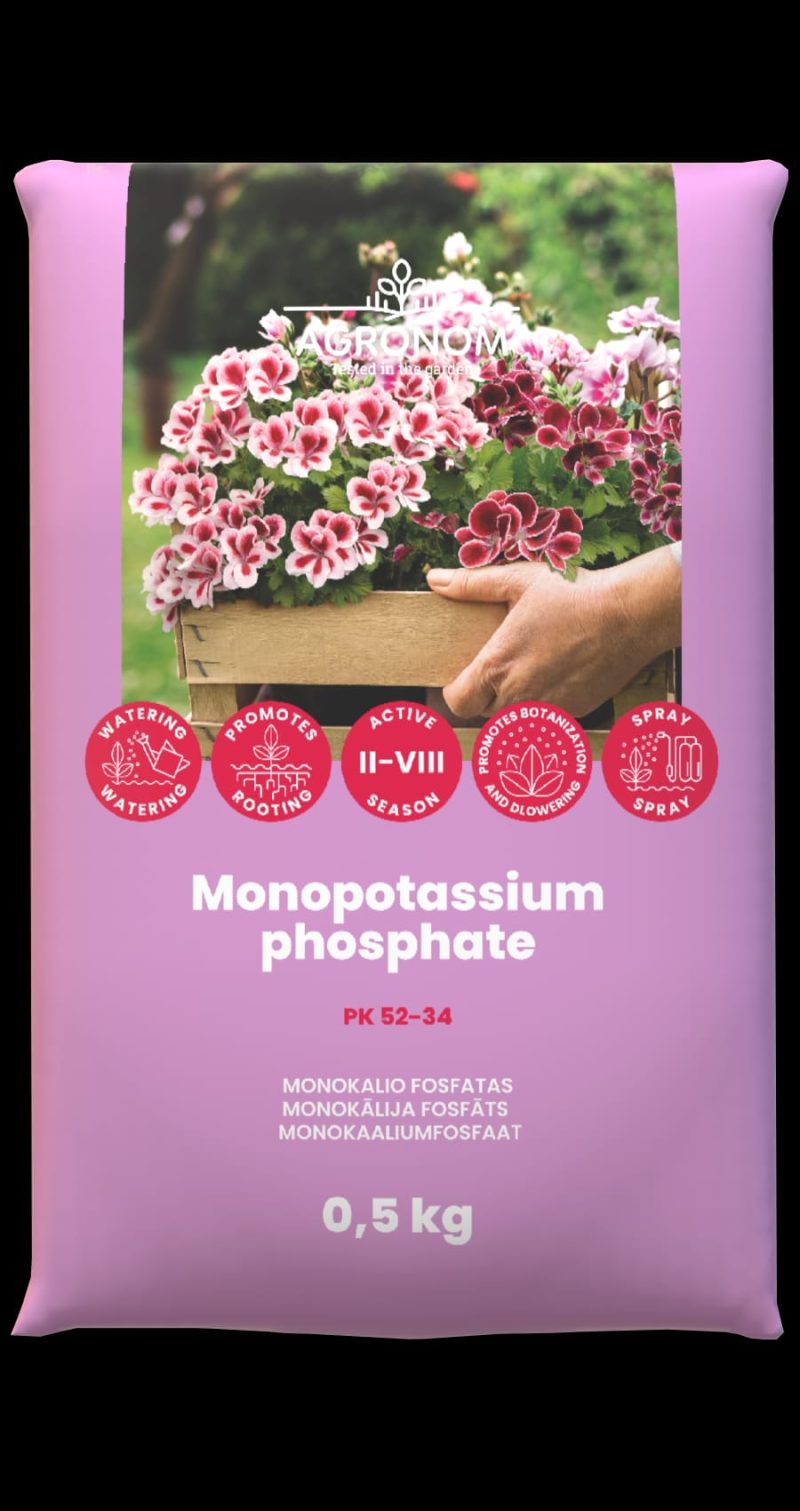 AGRONOM MONOKALIO FOSFATO TRĄŠOS 500 G