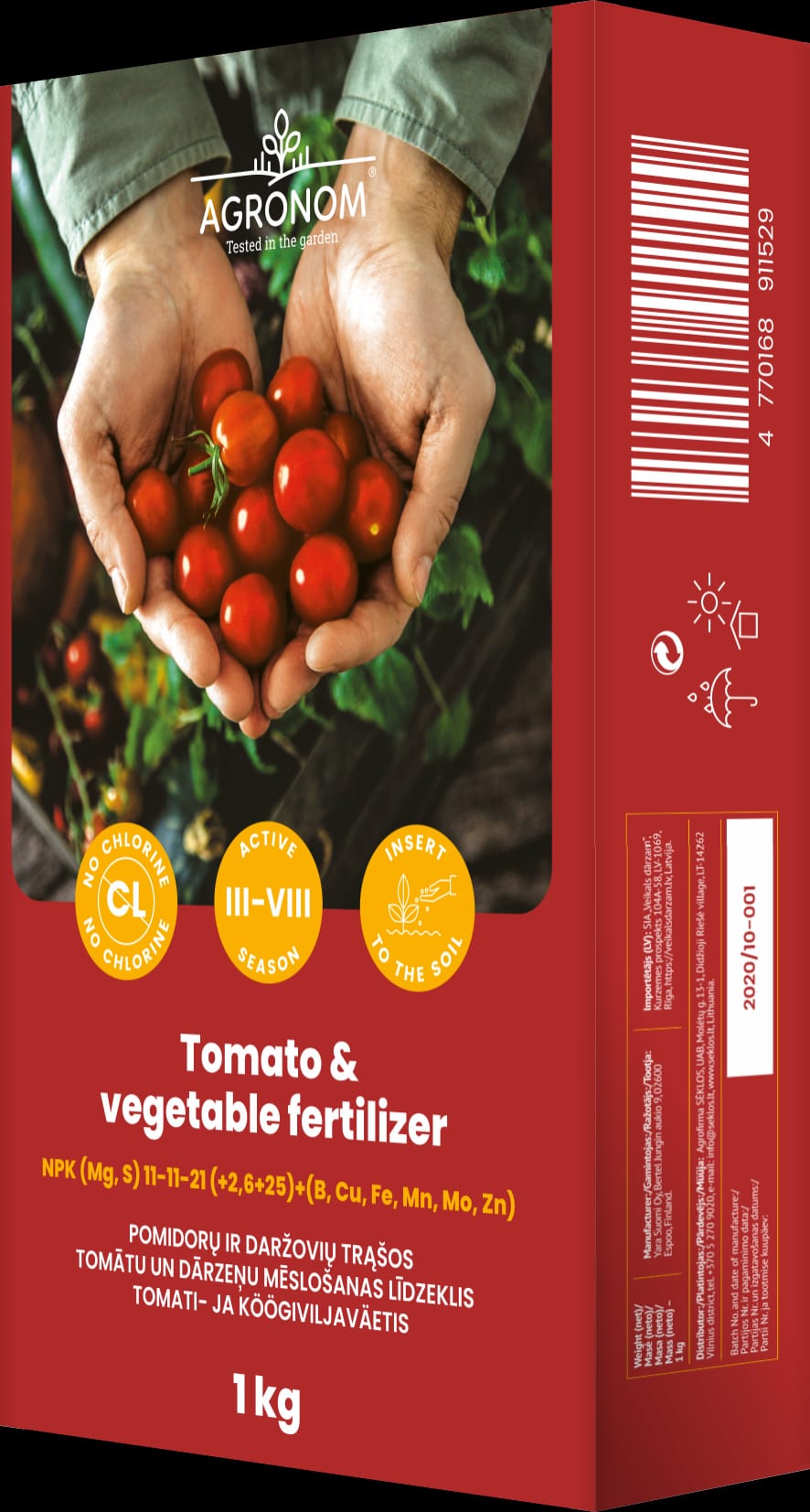 AGRONOM POMIDORŲ IR DARŽOVIŲ TRĄŠOS, 1 KG