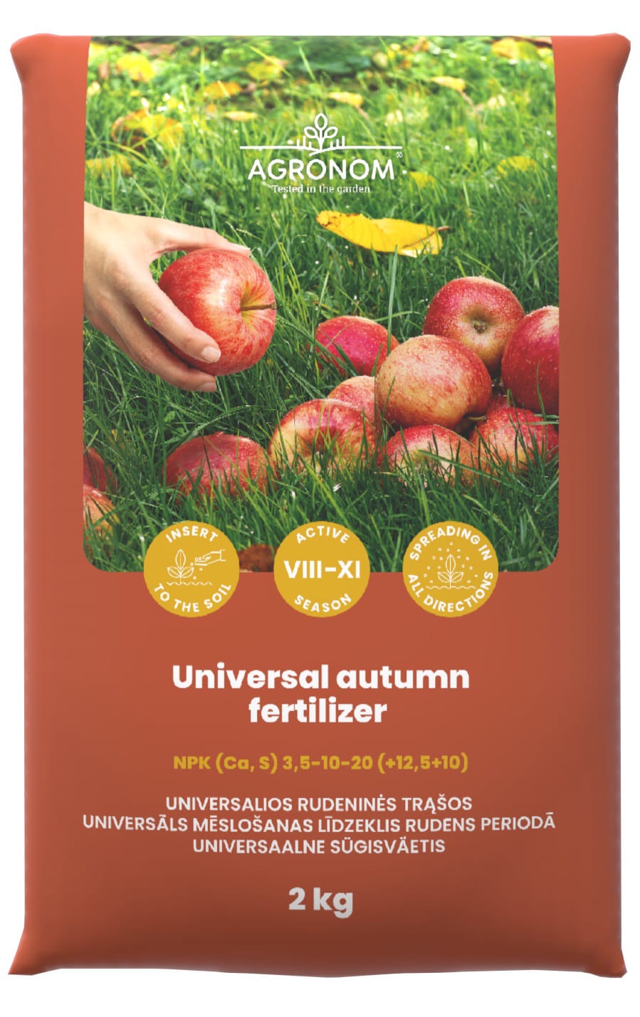 AGRONOM UNIVERSALIOS RUDENINĖS TRĄŠOS 2 KG