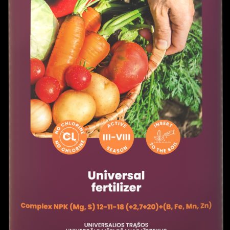 AGRONOM UNIVERSALIOS TRĄŠOS COMPLEX NPK 12-11-18 4KG