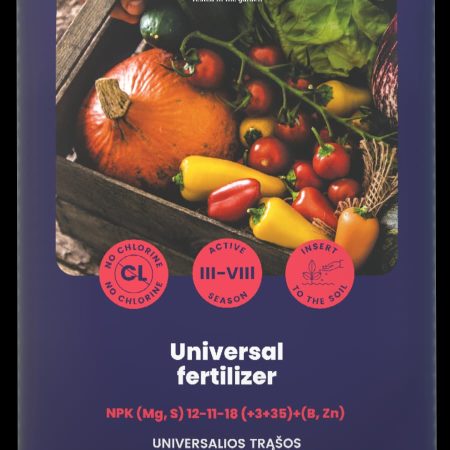AGRONOM UNIVERSALIOS TRĄŠOS NPK 12-11-18 2KG