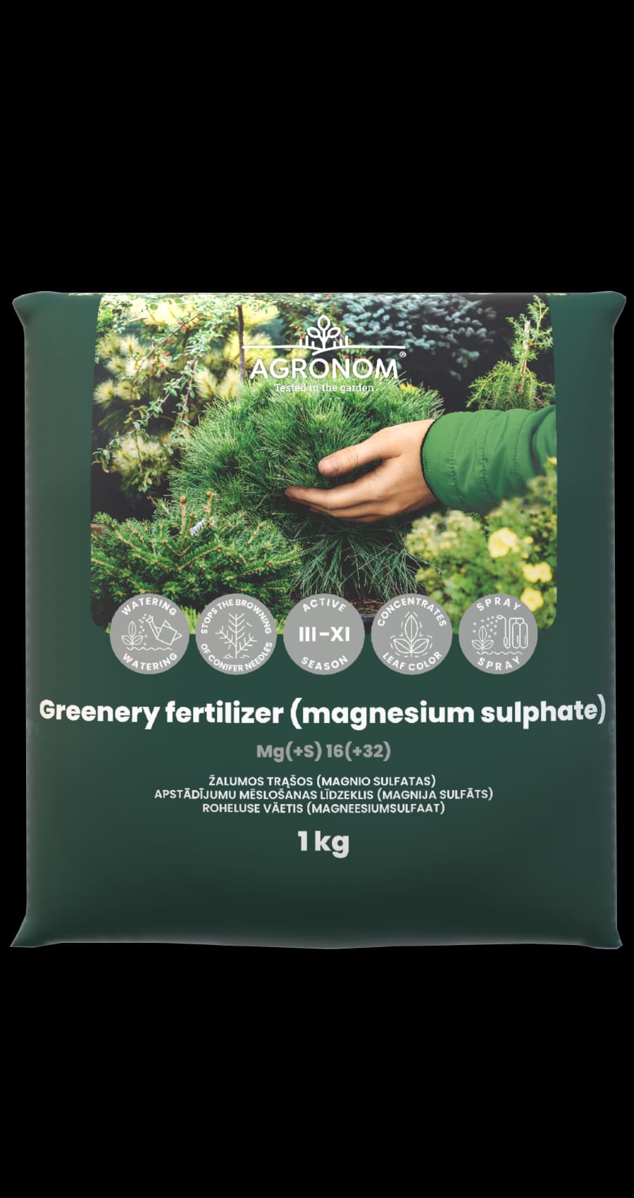 AGRONOM ŽALUMOS TRĄŠOS (MAGNIO SULFATAS) 1 KG