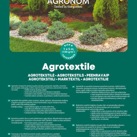 AGROTEKSTILĖ 1X5M (100G/KV.M)