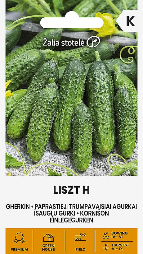 AGURKAI PAPRASTIEJI TRUMPAVAISIAI LISZT H