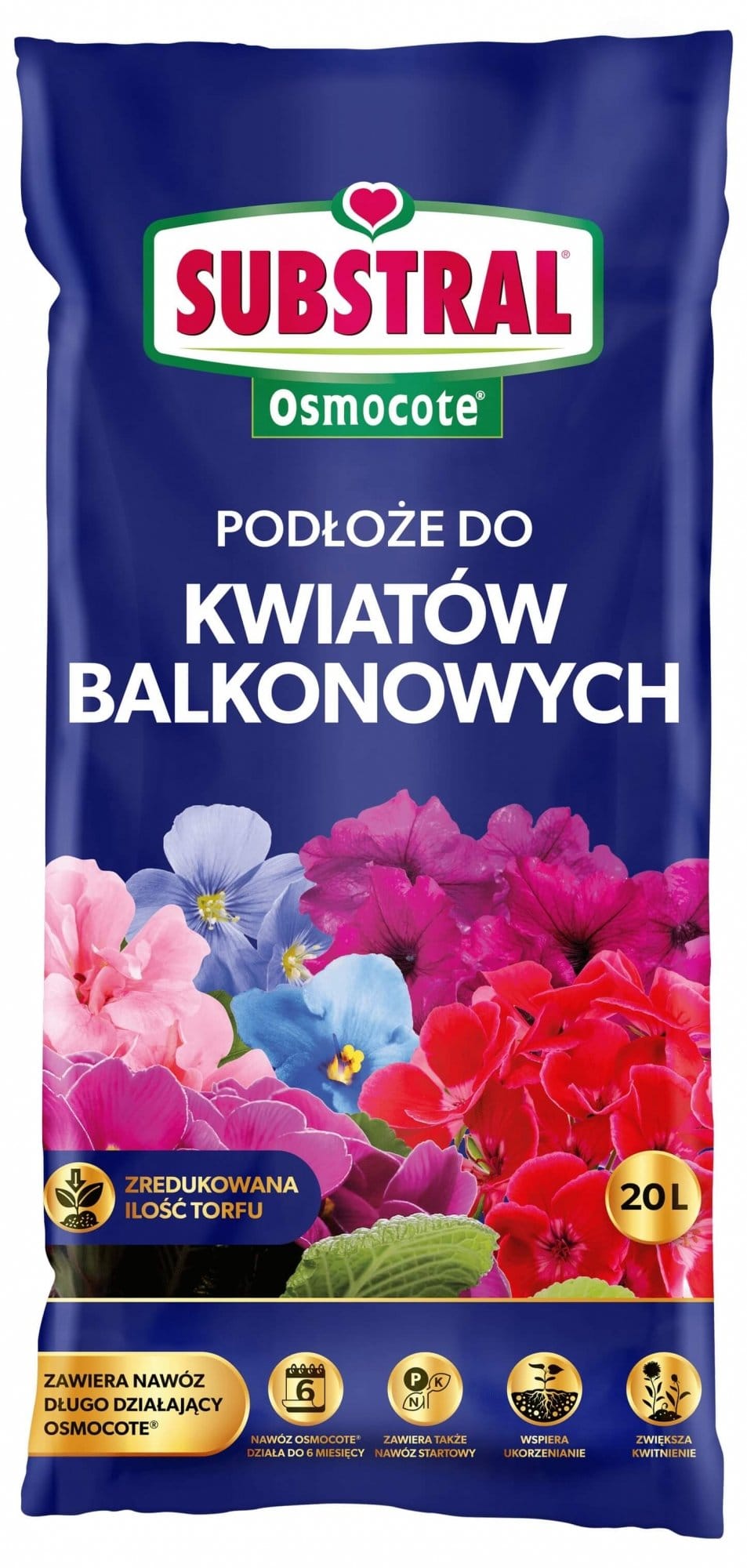 BALKONINIŲ GĖLIŲ GRUNTAS 20 L