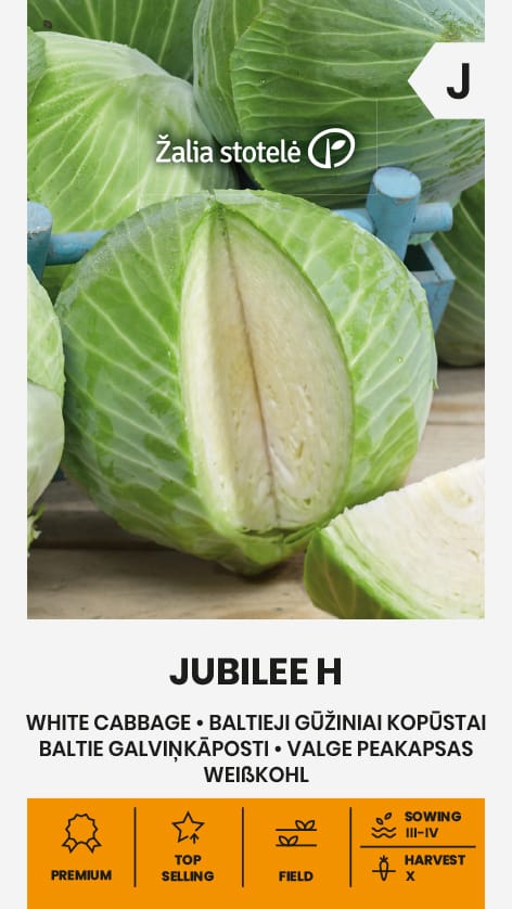 BALTIEJI GŪŽINIAI KOPŪSTAI JUBILEE H