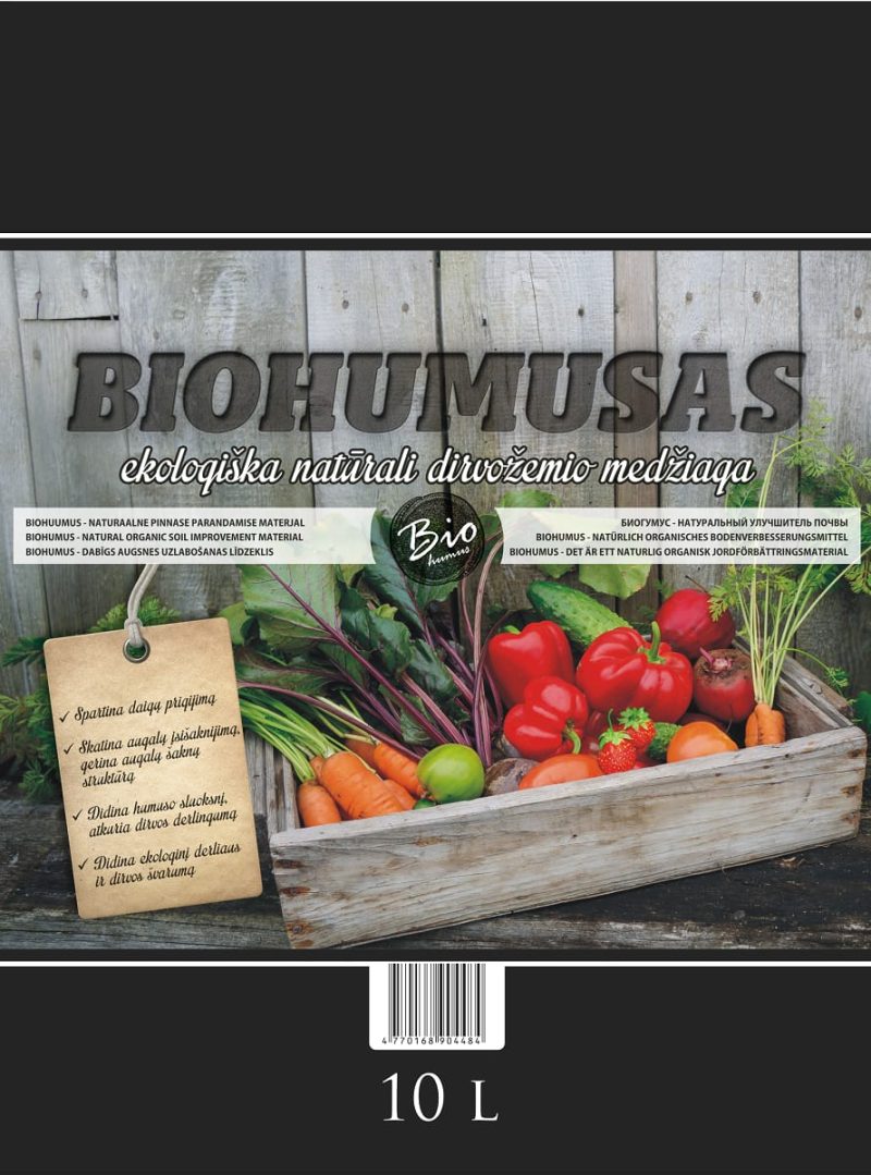 BIOHUMUSAS 10 L
