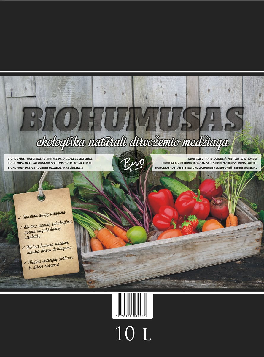 BIOHUMUSAS 10 L