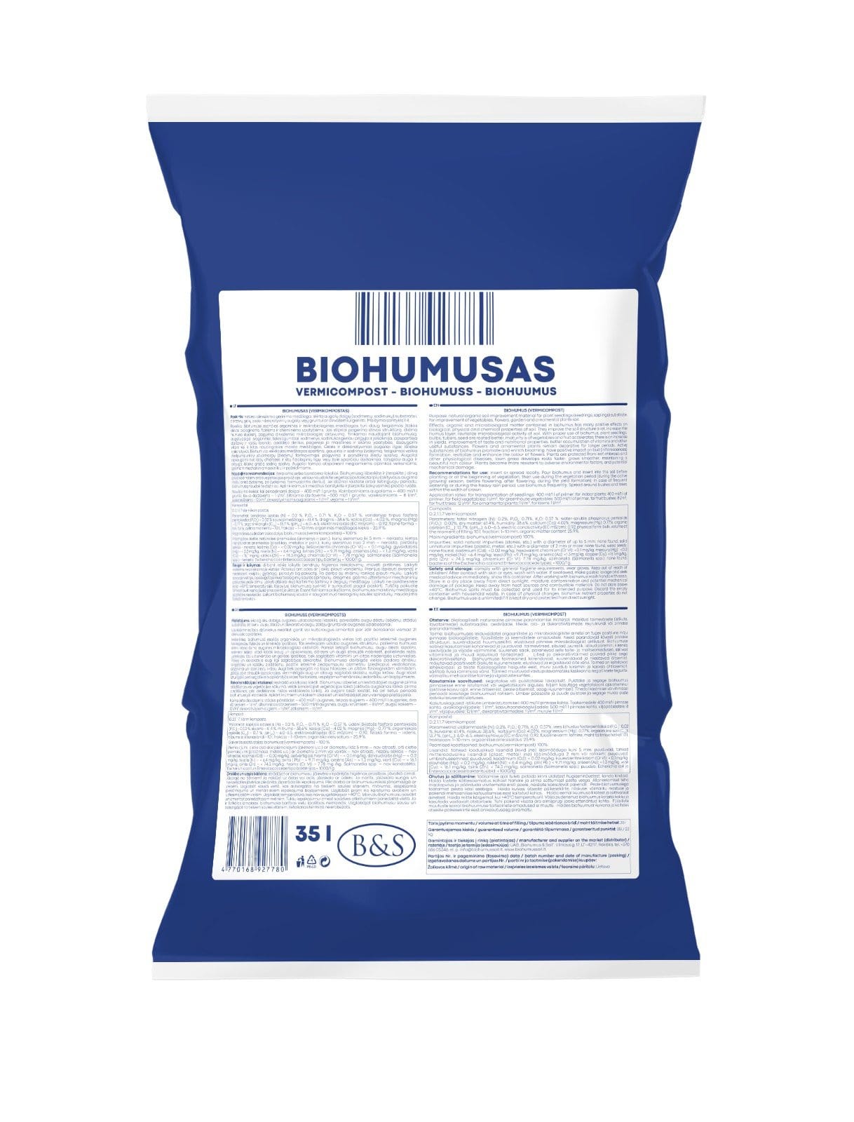 BIOHUMUSAS 35 L