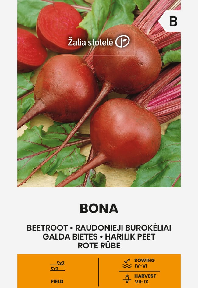 BUROKĖLIAI RAUDONIEJI BONA