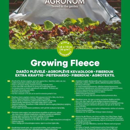 DARŽO PLĖVELĖ 1,6X10M (30G/KV.M)