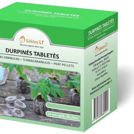 DURPINĖS TABLETĖS 44MM 12VNT