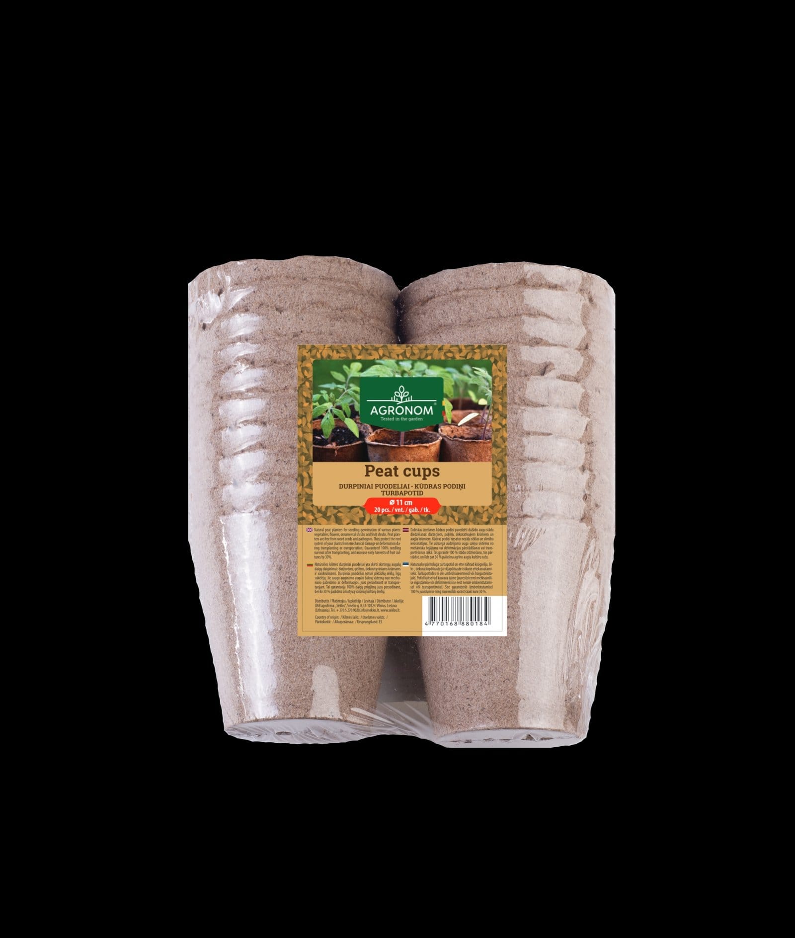 DURPINIAI PUODELIAI 11 CM 20 VNT