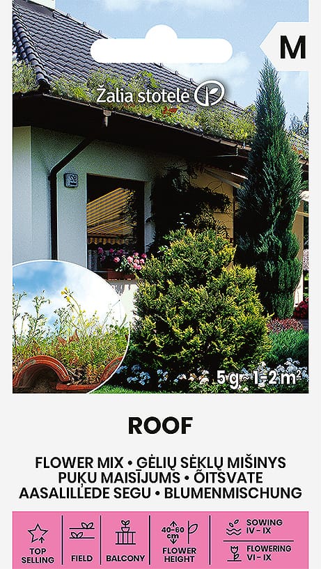 GĖLIŲ MIŠINYS ROOF
