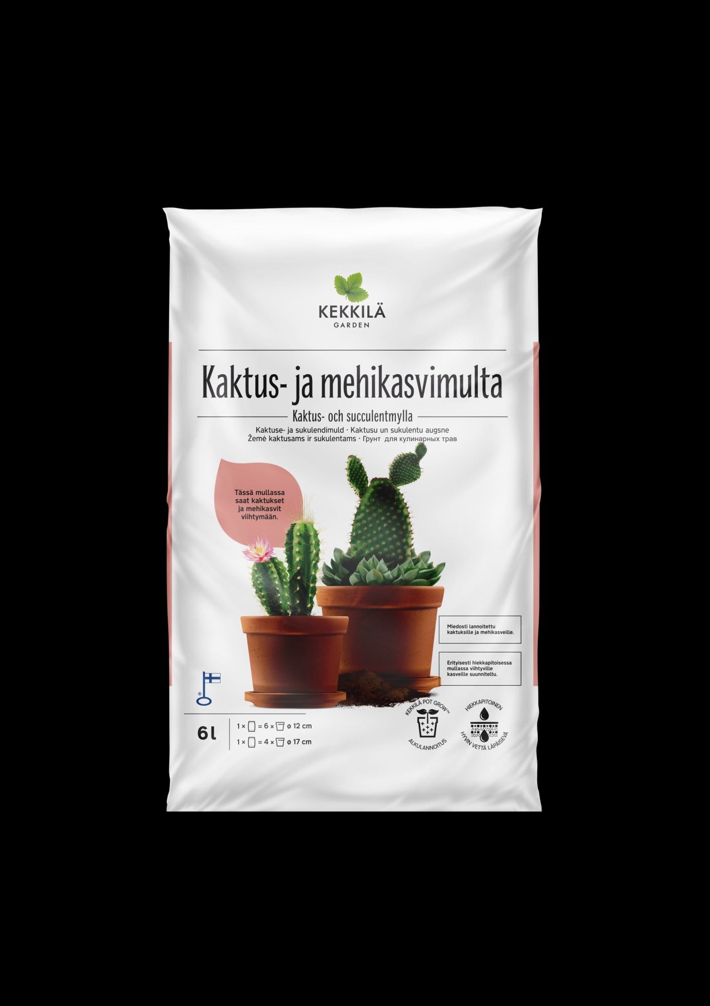 KAKTUSŲ IR SUKULENTŲ ŽEMĖ 6 L