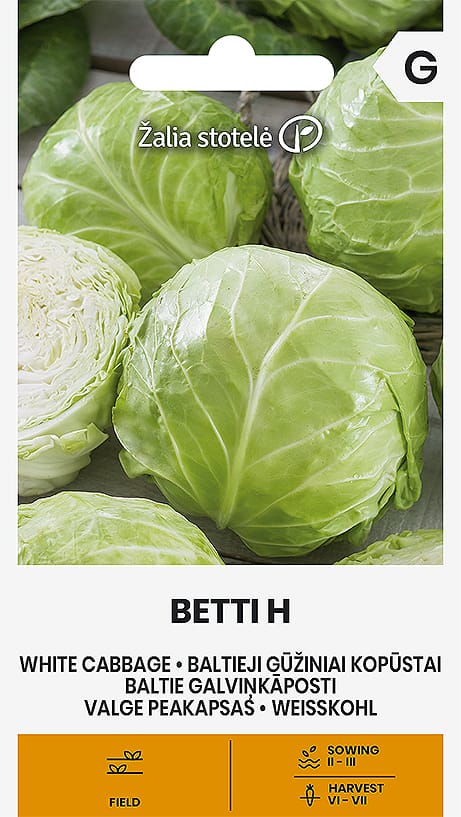 KOPŪSTAI B/G BETTI H