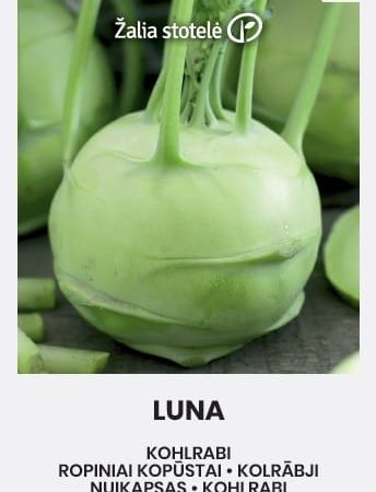 KOPŪSTAI ROPINIAI LUNA