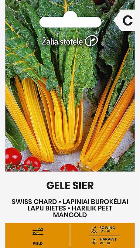 LAPINIAI BUROKĖLIAI GELE SIER
