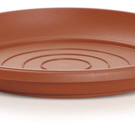 LĖKŠTUTĖ VAZONUI LAUKO POD 21CM RUDA