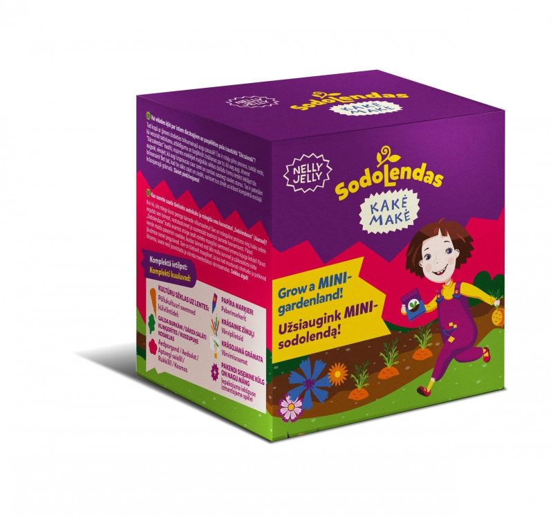 MINI AUGINIMO RINKINYS KAKĖ MAKĖ SODOLENDAS
