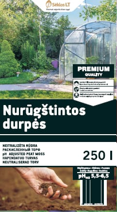 NURŪGŠTINTOS DURPĖS 250 L