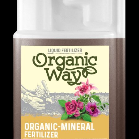 ORGANIC WAY GĖLĖMS IR ŽYDINTIEMS KRŪMAMS SKIRTOS ORGANINĖS-MINERALINĖS TRĄŠOS 1 L