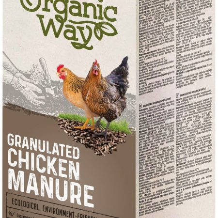 ORGANIC WAY GRANULIUOTAS VIŠTŲ MĖŠLAS 2 KG