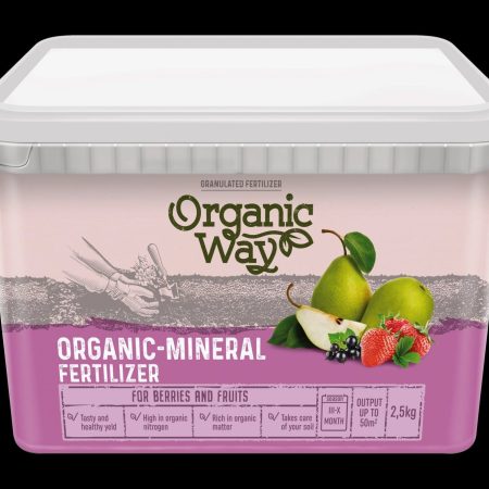 ORGANIC WAY ORGANINĖS - MINERALINĖS UOGŲ IR VAISIŲ TRĄŠOS 2,5 KG