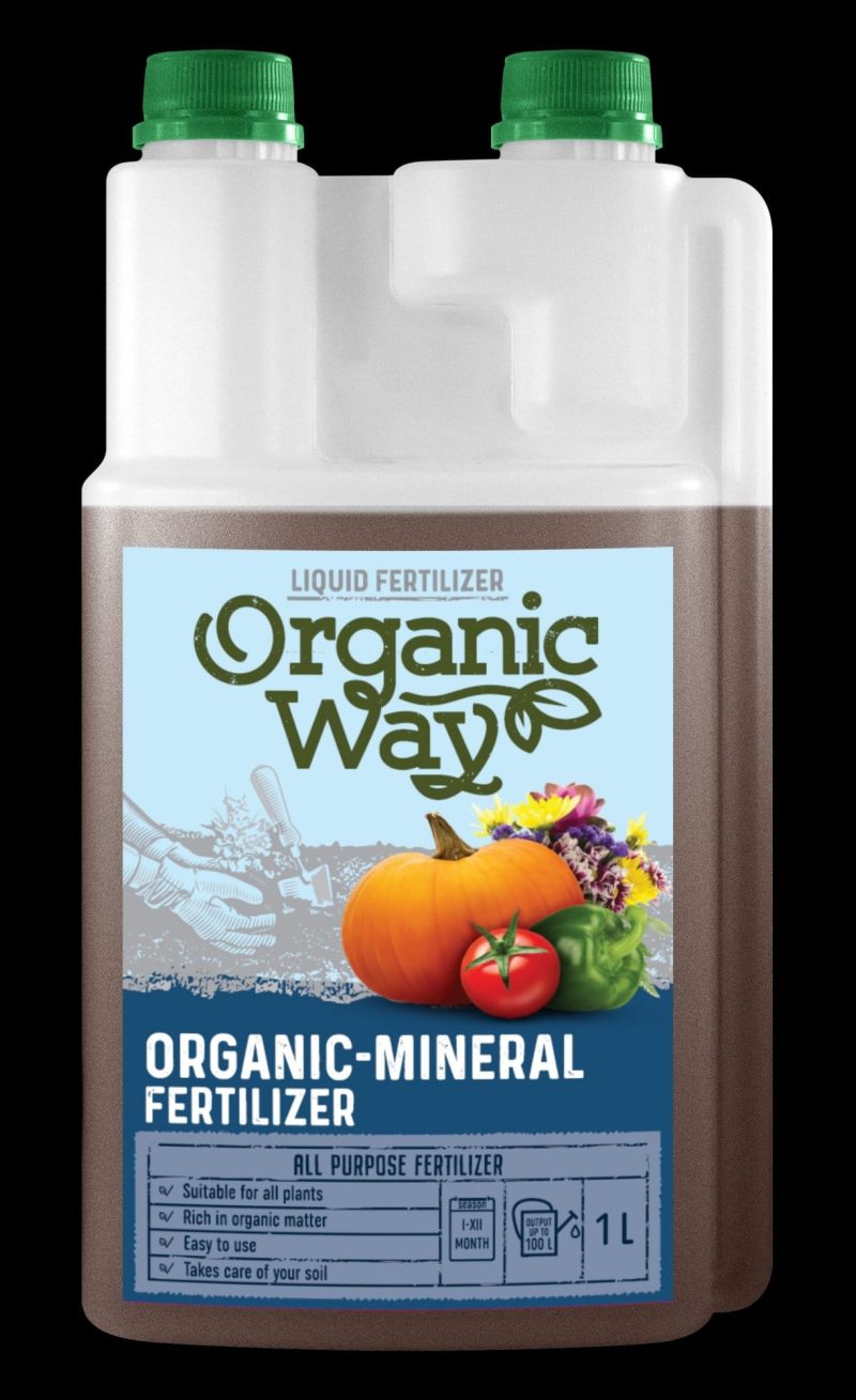 ORGANIC WAY UNIVERSALIOS ORGANINĖS-MINERALINĖS TRĄŠOS 1 L