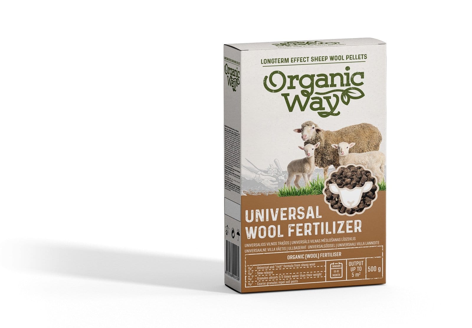 ORGANIC WAY VILNOS TRĄŠOS 500G
