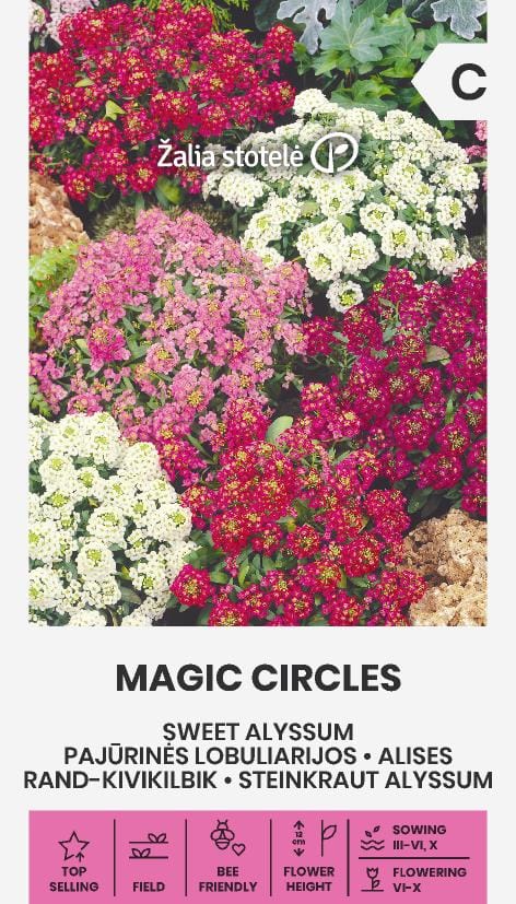 PAJŪRINĖS LOBULIARIJOS MAGIC CIRCLES