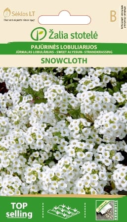 PAJŪRINĖS LOBULIARIJOS SNOWCLOTH