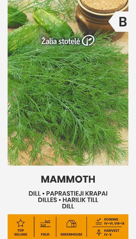PAPRASTIEJI KRAPAI MAMMOTH
