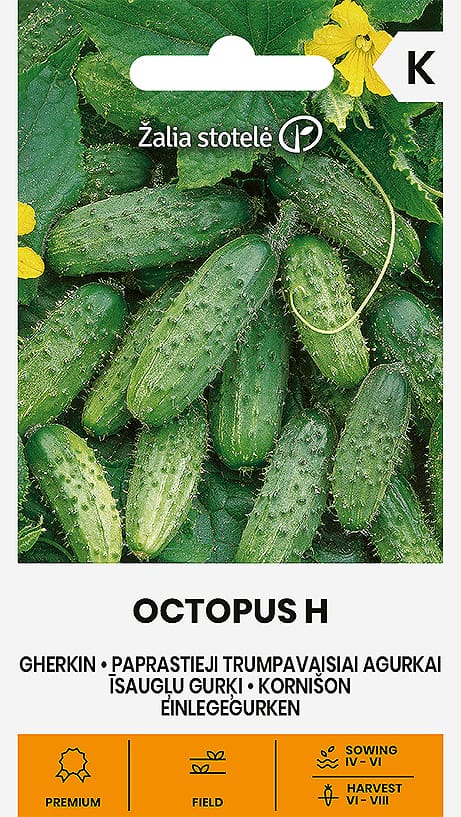 PAPRASTIEJI TRUMPAVAISIAI AGURKAI OCTOPUS H