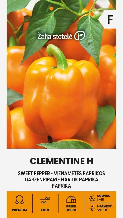 PAPRIKA VIENAMETĖ CLEMENTINE H